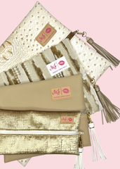 Makeup Junkie Bags - The Ivory Cashmere Mixed Set [Pre-Order]