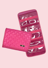 Makeup Junkie Bags - Pink Heirloom Gemkeeper Jewelry Bag [Pre-Order]