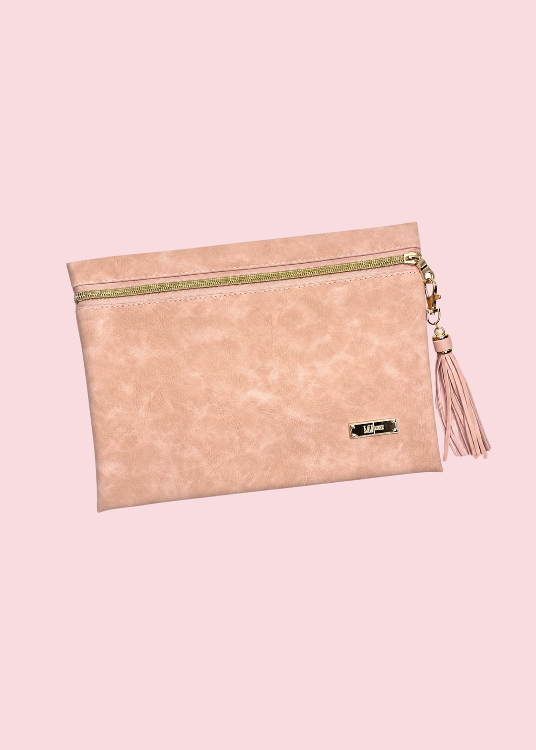 Makeup Junkie Bags - Sultry Blush Luxe Travel Bags [Ready To Ship\