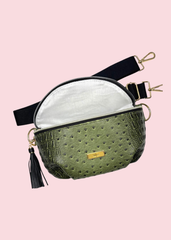 Makeup Junkie Bags - Dune Olive Luxe Sidekick [Pre-Order]