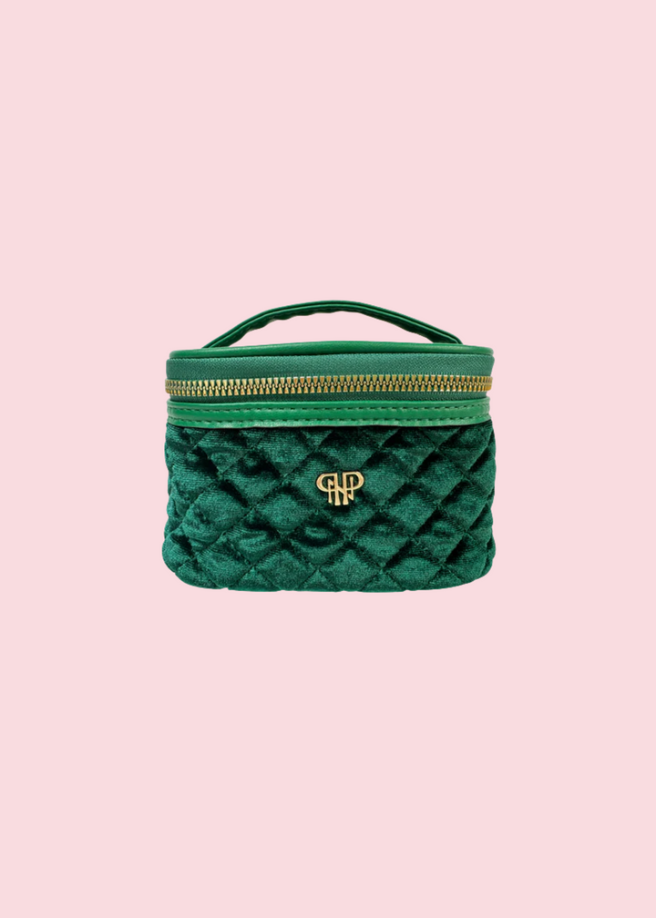 PurseN - Emerald Velvet Getaway Jewelry Case
