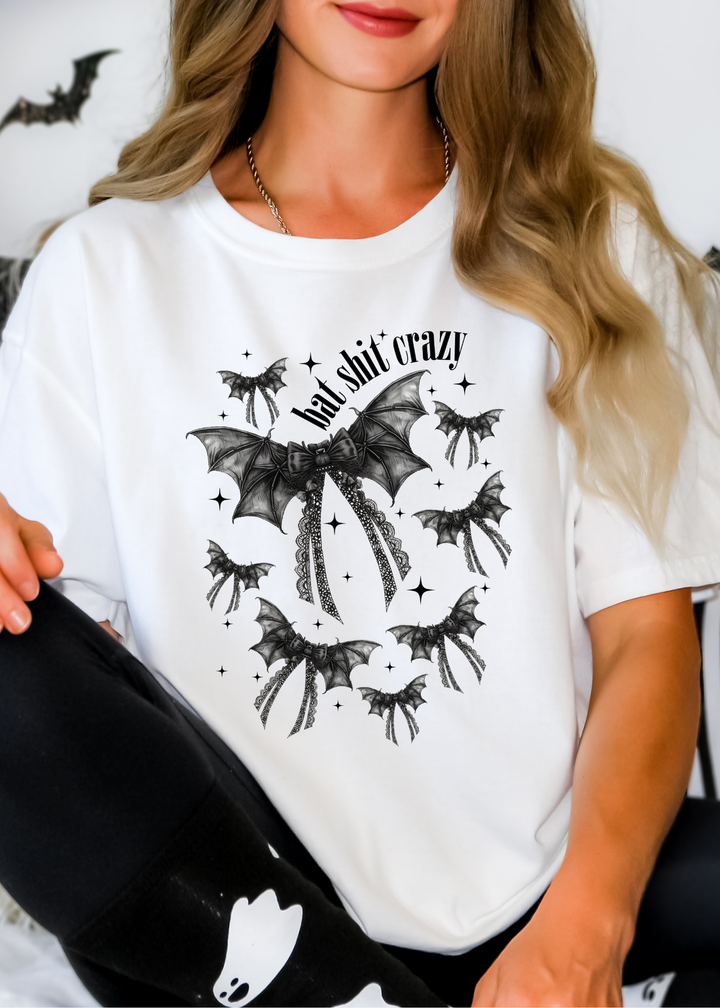 Glamfox  - Bat Crazy Graphic Tee