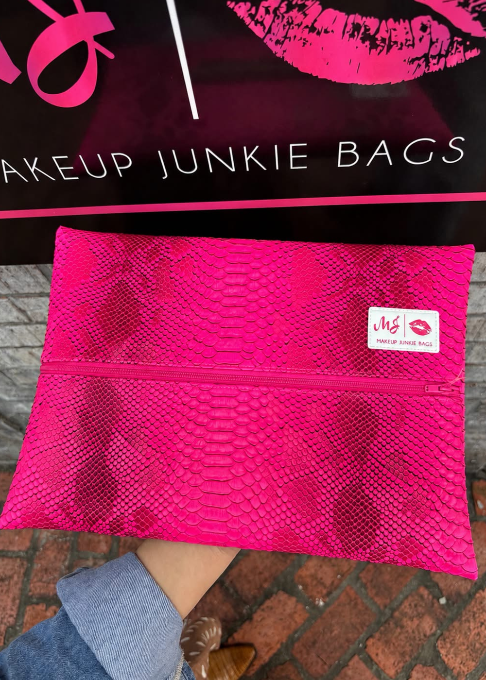Makeup Junkie Bags - Hot Pink Copperazzi Travel Bags [Pre-Order]
