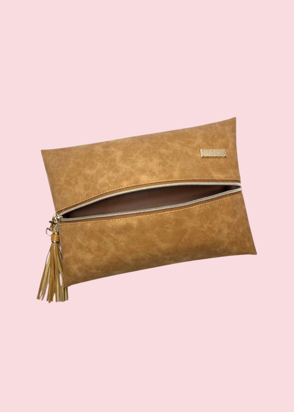 Makeup Junkie Bags - Suede Soul Amber Luxe Travel Bags [Pre-Order]