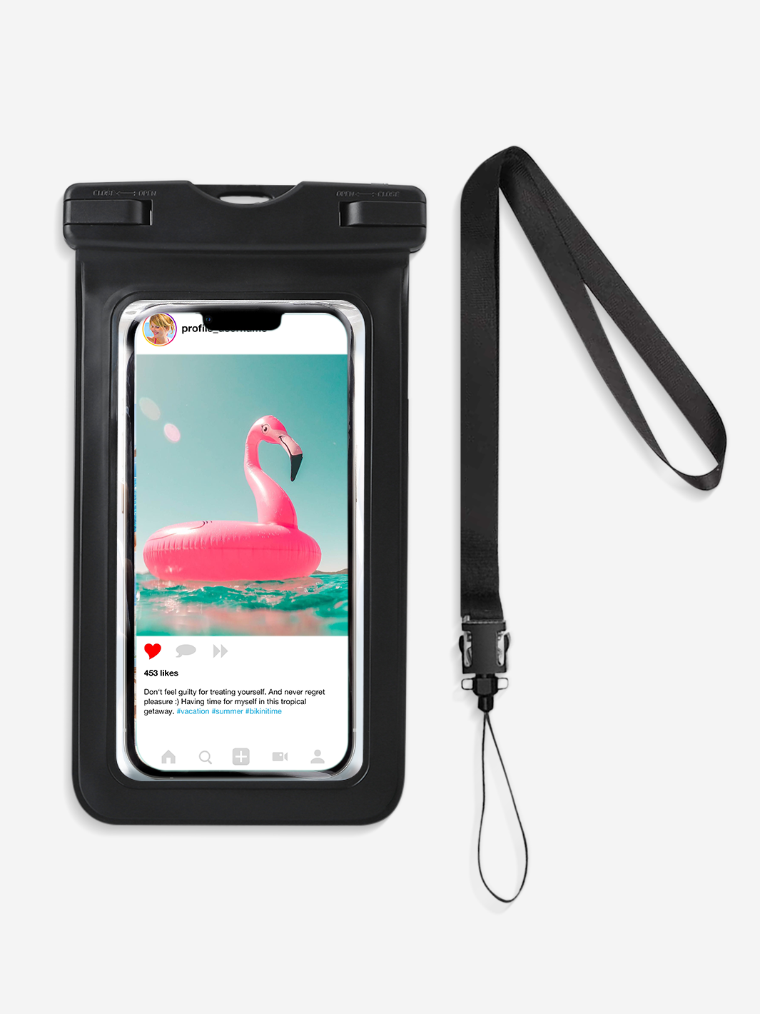Ellie Rose - Waterproof Phone Bag
