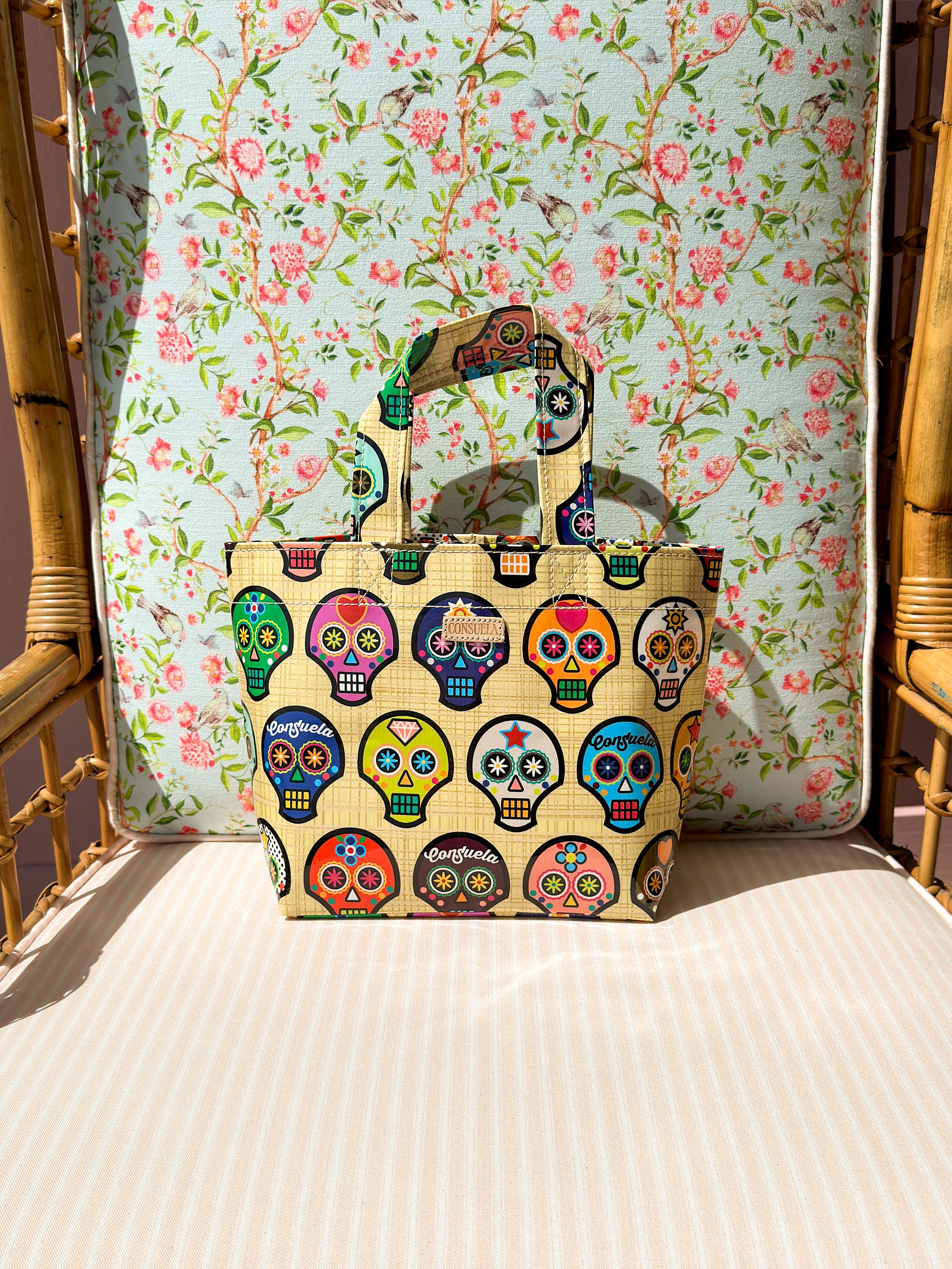 Consuela mini skull purchases tote bag