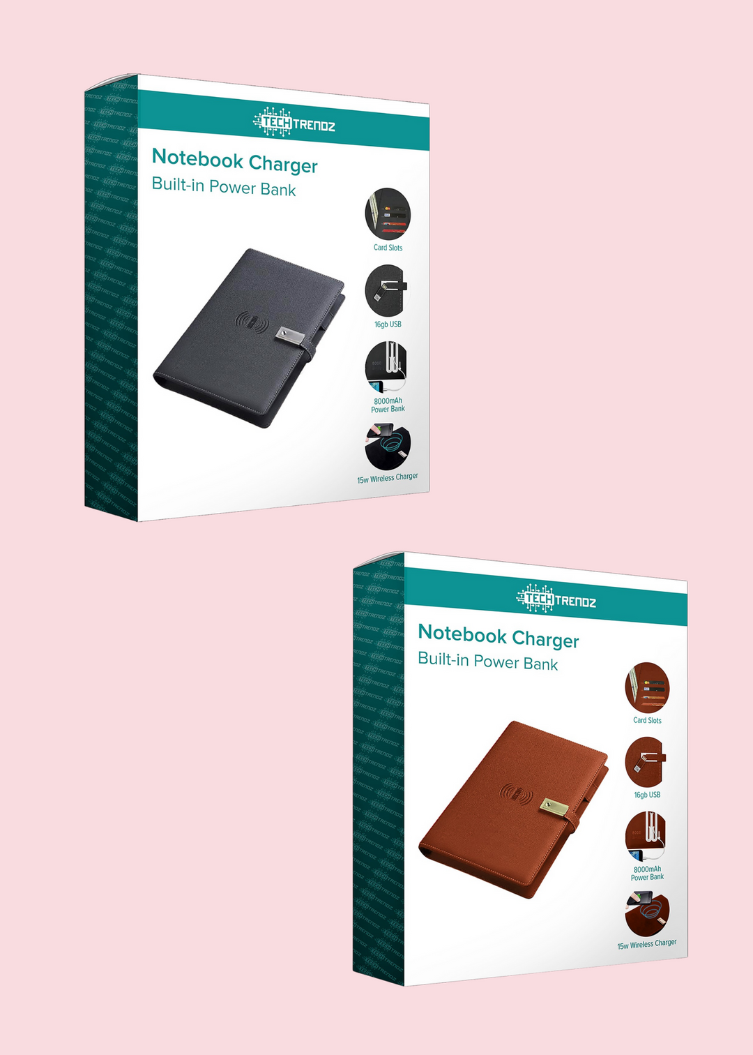 Tech Trendz - Notebook Built-in Charging Bank