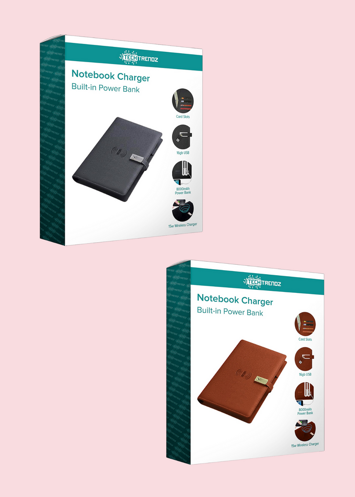 Tech Trendz - Notebook Built-in Charging Bank