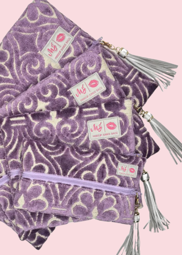 Makeup Junkie Bags - Violet Versailles Travel Bags [Pre-Order]