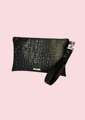 Makeup Junkie Bags - Ice Gator Bronze Beauty Luxe Clutch [Pre-Order]