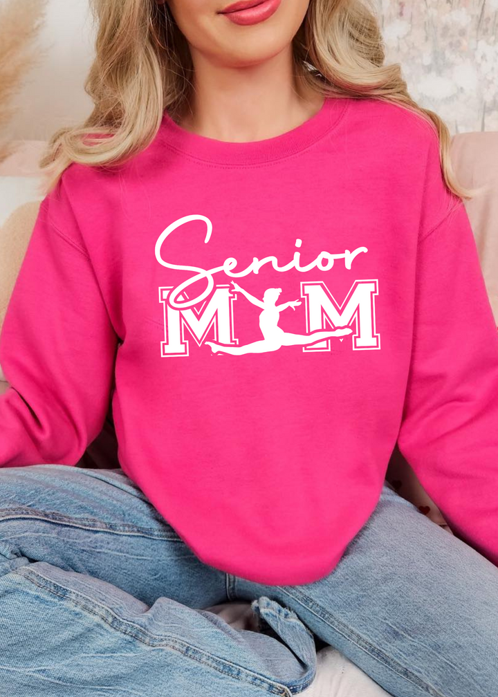 Glamfox  - Senior Dance Mom Graphic Crewneck