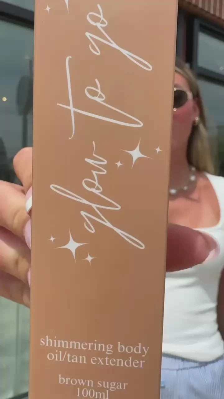 TMLL Beauty Co. - Glow To Go Body Oil &amp; Tan Extender [Pre-Order]