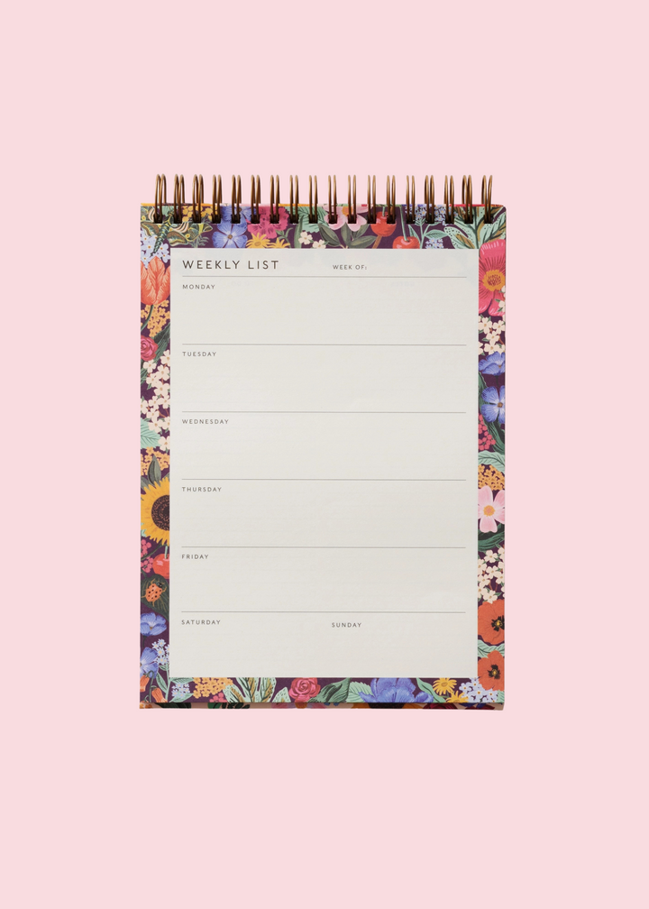 Rifle Paper Co. - Blossom Weekly Desktop Planner [Pre-Order]