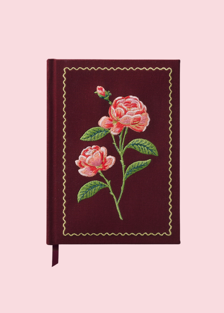 Rifle Paper Co. - Roses Embroidered Journal