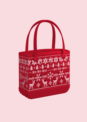 Bogg - Red Ugly Sweater Baby Boggs Bag