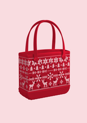 Bogg - Red Ugly Sweater Baby Boggs Bag