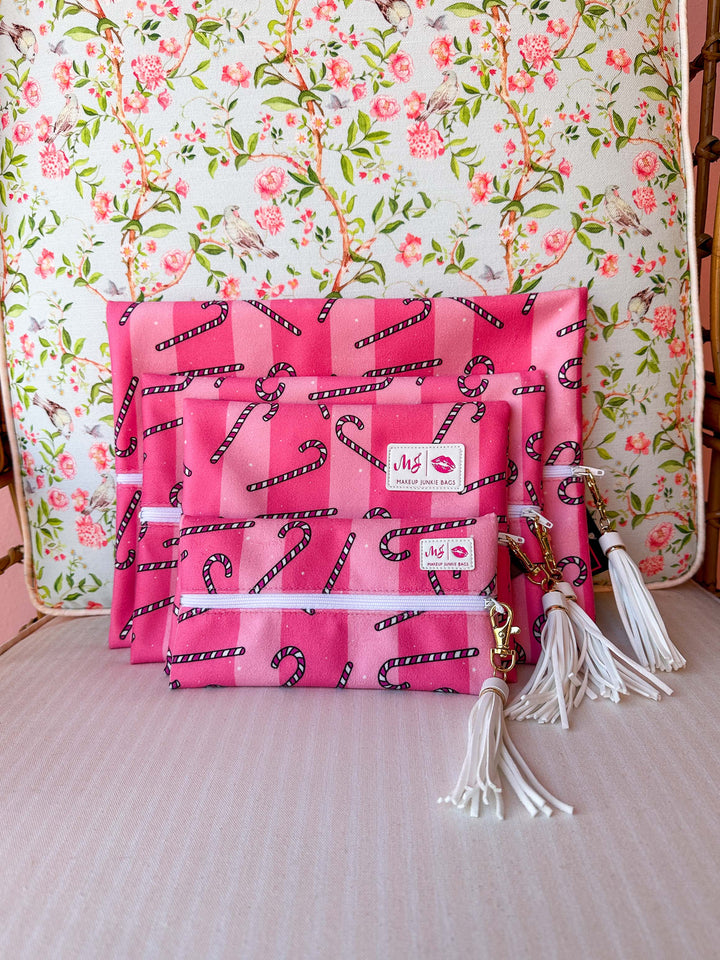 Makeup Junkie Bags - Peppermint Flat Lay [Ready to Ship]