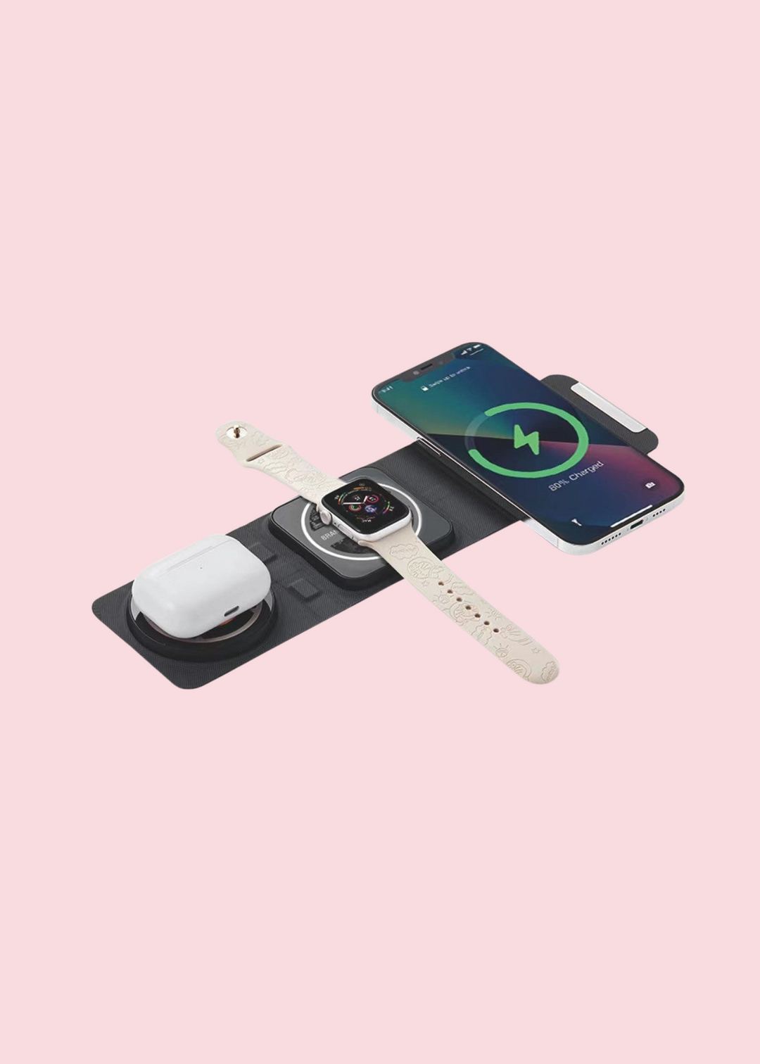 Tech Trendz - 3-in-1 Wireless Fast Charger