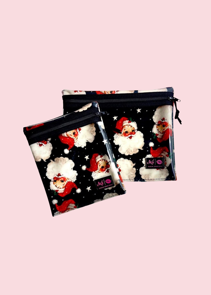 Makeup Junkie Bags - Midnight Merry Travel Bags [Pre-Order]