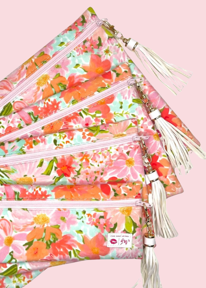 Makeup Junkie Bags - Summer Loving Travel Bags [Ready to Ship]
