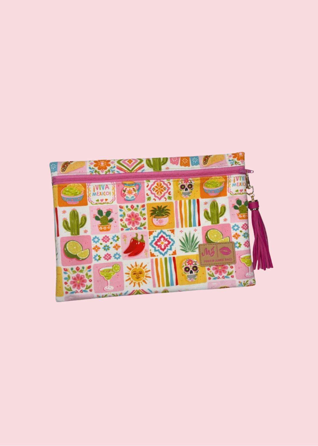 Makeup Junkie Bags - Senorita Sunrise Travel Bags ]Pre-Order]