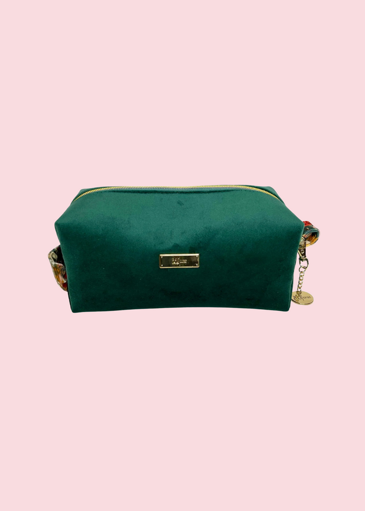 Makeup Junkie Bags - Emerald Bobbie Bag [Pre-Order]