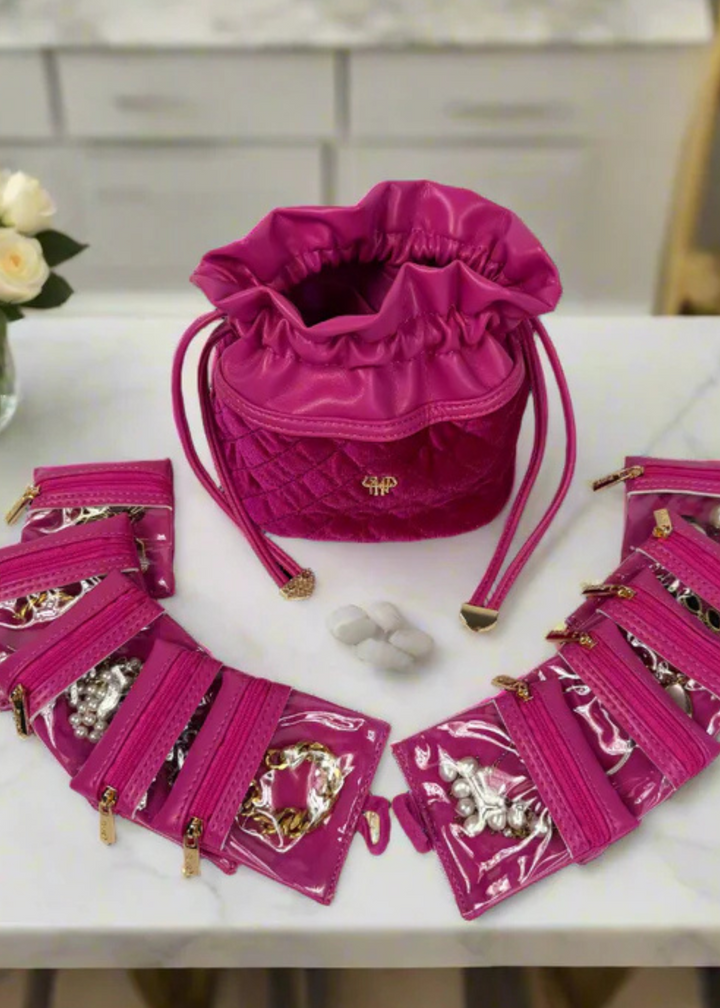 PurseN - Fuschia Ultra Jewelry Case