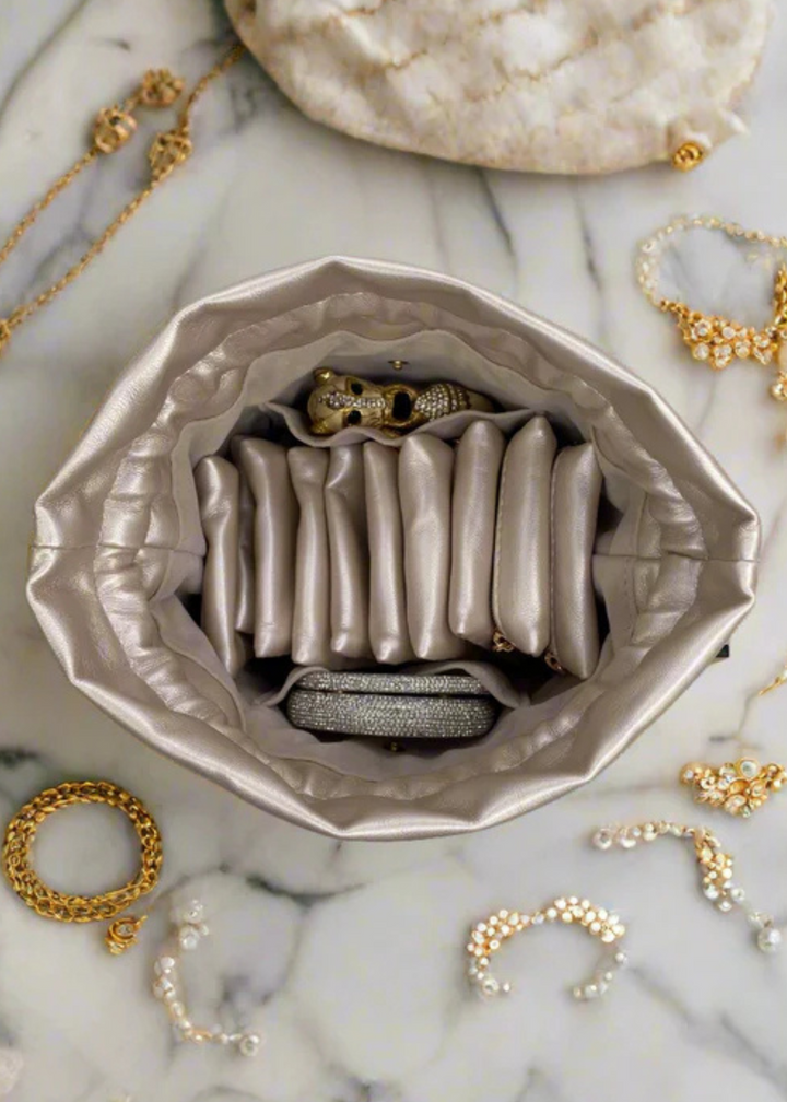 PurseN - Pearl Quilted Ultra Jewelry Case