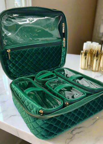 PurseN - Emerald Velvet Mini Diva Case