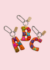 Consuela - Orange Felt Alphabet Charms