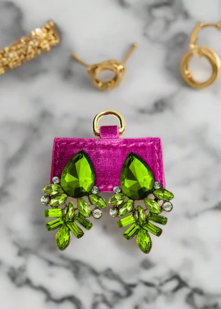 PurseN - Fuschia Earring Stays [Set of 6]