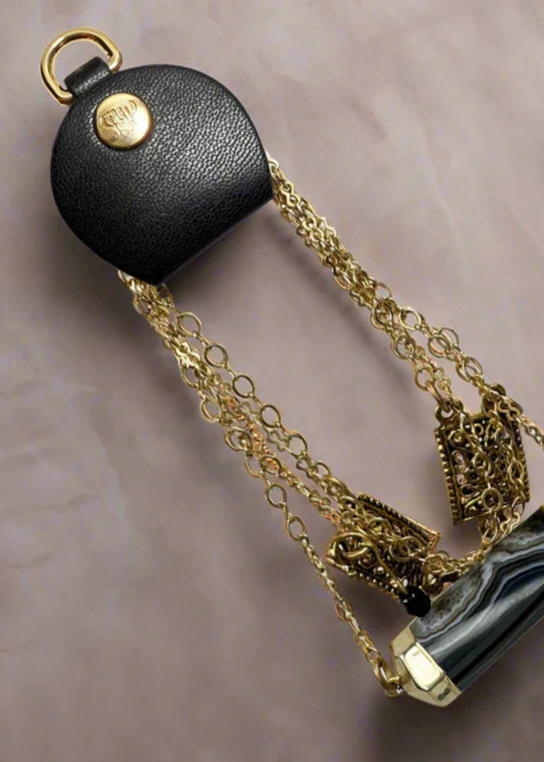 PurseN - Black Necklace Holder [Set of 4]