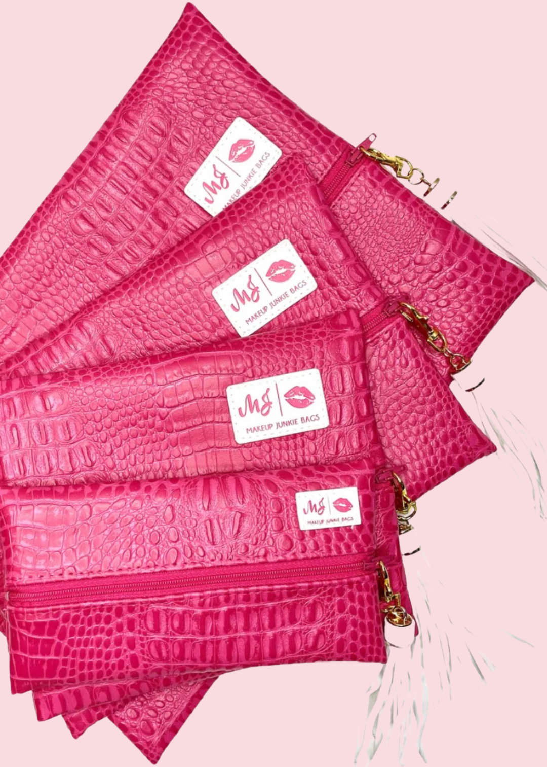 Makeup Junkie Bags - Shade of Dolly Travel Bags [Pre-Order]