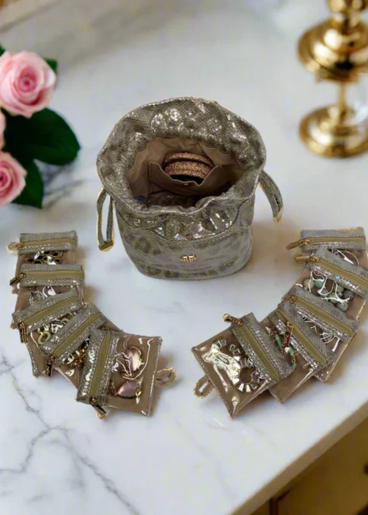 PurseN - Glimmer Leopard Ultra Jewelry Case