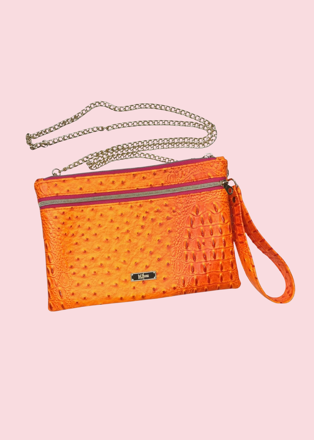 Makeup Junkie Bags - Grapefruit Demi Luxe Clutch [Pre-Order]