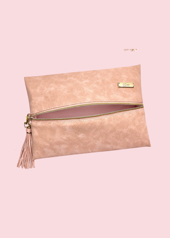 Makeup Junkie Bags - Sultry Blush Luxe Travel Bags [Ready To Ship\