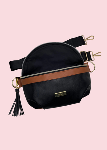 Makeup Junkie Bags - Cafe Noir Luxe Duet Sidekick [Pre-Order]