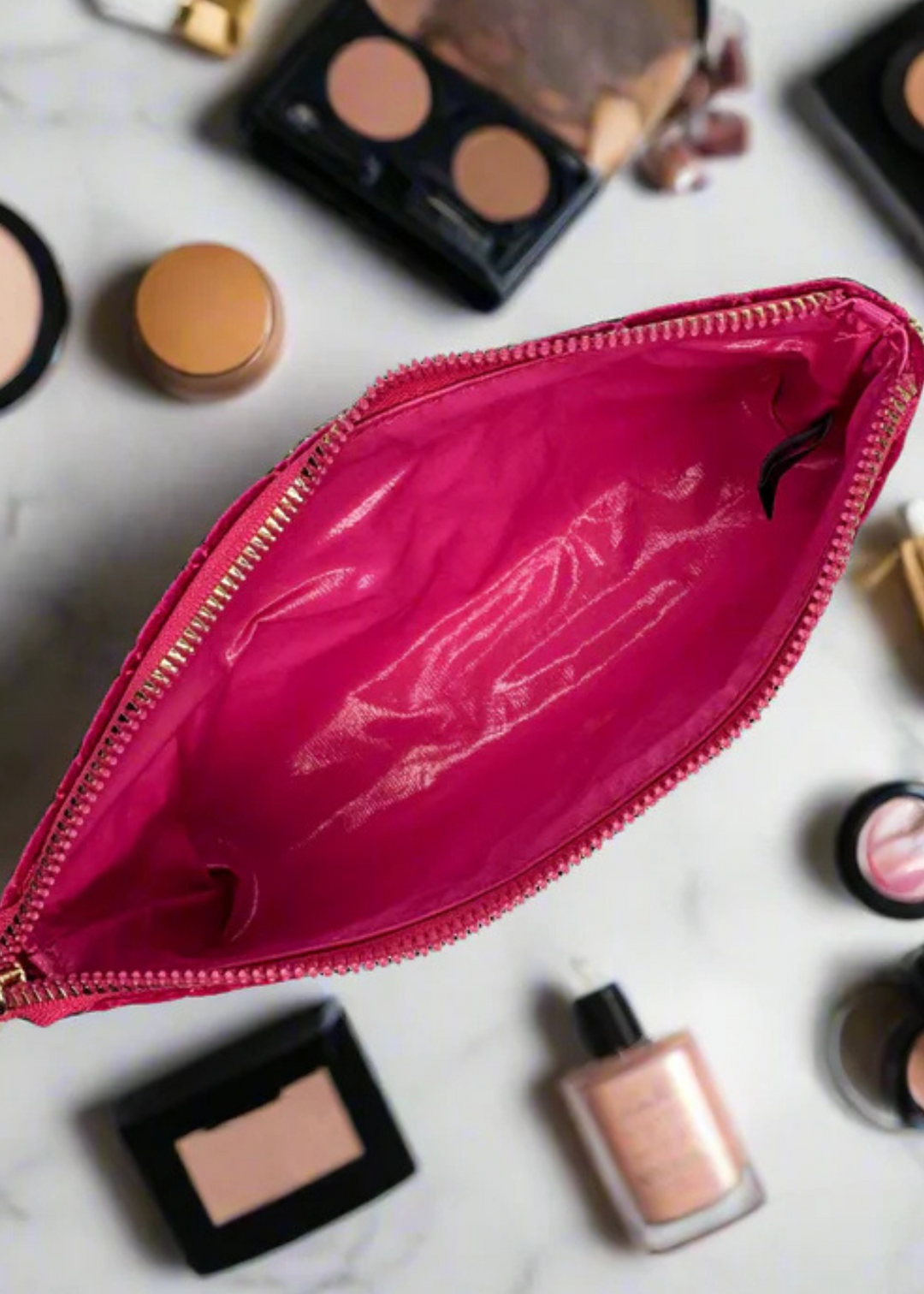 PurseN - Fuschia Sleek Stash