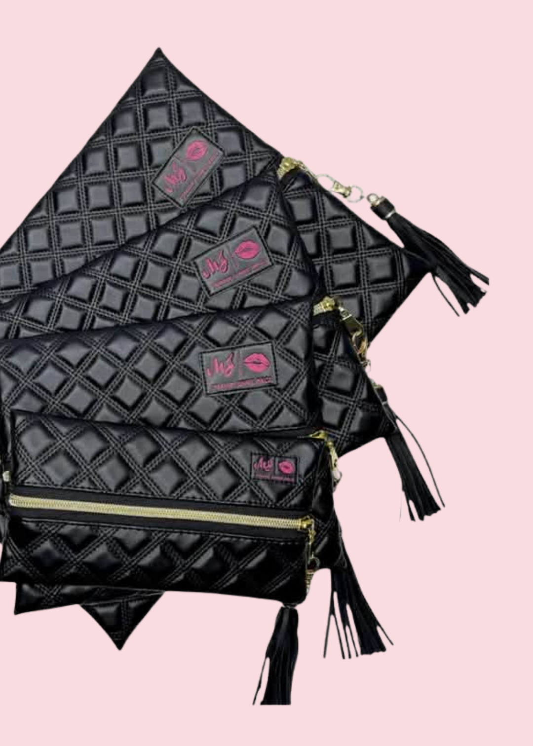 Makeup Junkie Bags - Heirloom Onyx Travel Bags [Pre-Order]