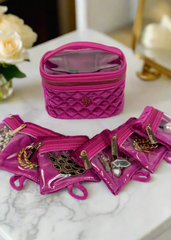PurseN - Fuschia Getaway Jewelry Case