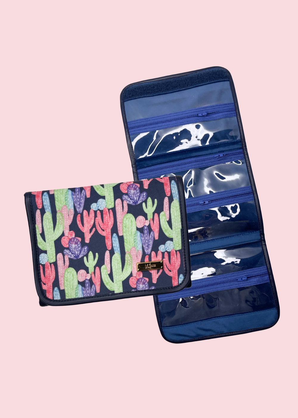 Makeup Junkie Bags - Pastel Cactus Gem Keeper [Pre-Order]