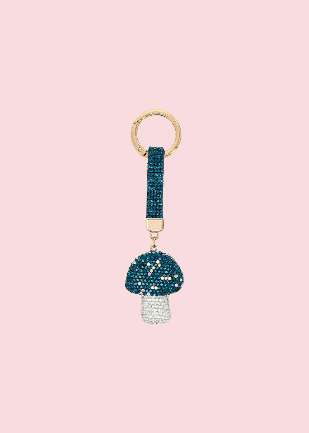 Glamfox - Mushroom Bling Bag Charm