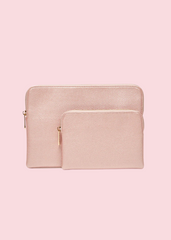 Brouk & Co - Pink Mia 2 Piece Pouch Set