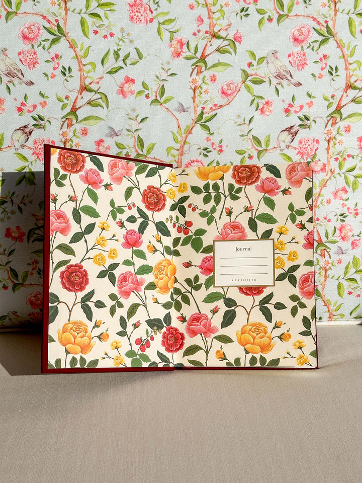 Rifle Paper Co. - Roses Embroidered Journal