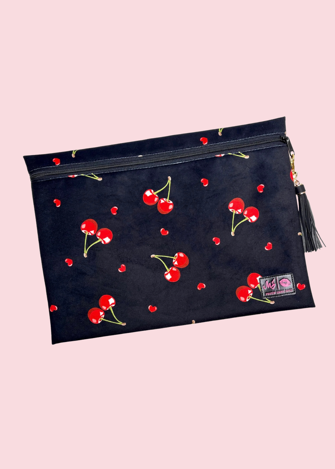 Makeup Junkie Bags - Cherry On Top Flat Lay [Pre-Order]