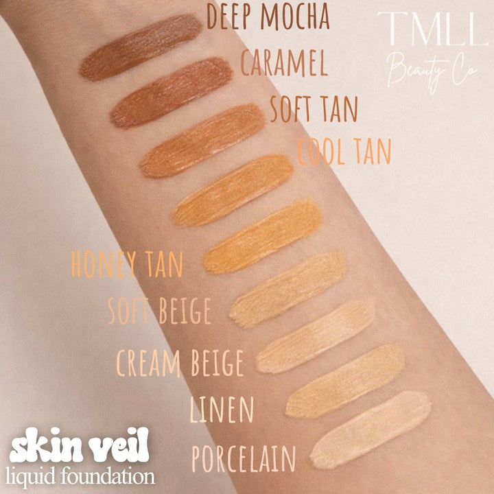 TMLL Beauty Co. - Skin Veil Luxury Full Coverage Foundation