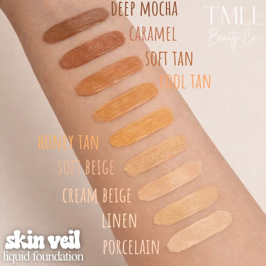 TMLL Beauty Co. - Skin Veil Luxury Full Coverage Foundation [Pre-Order]