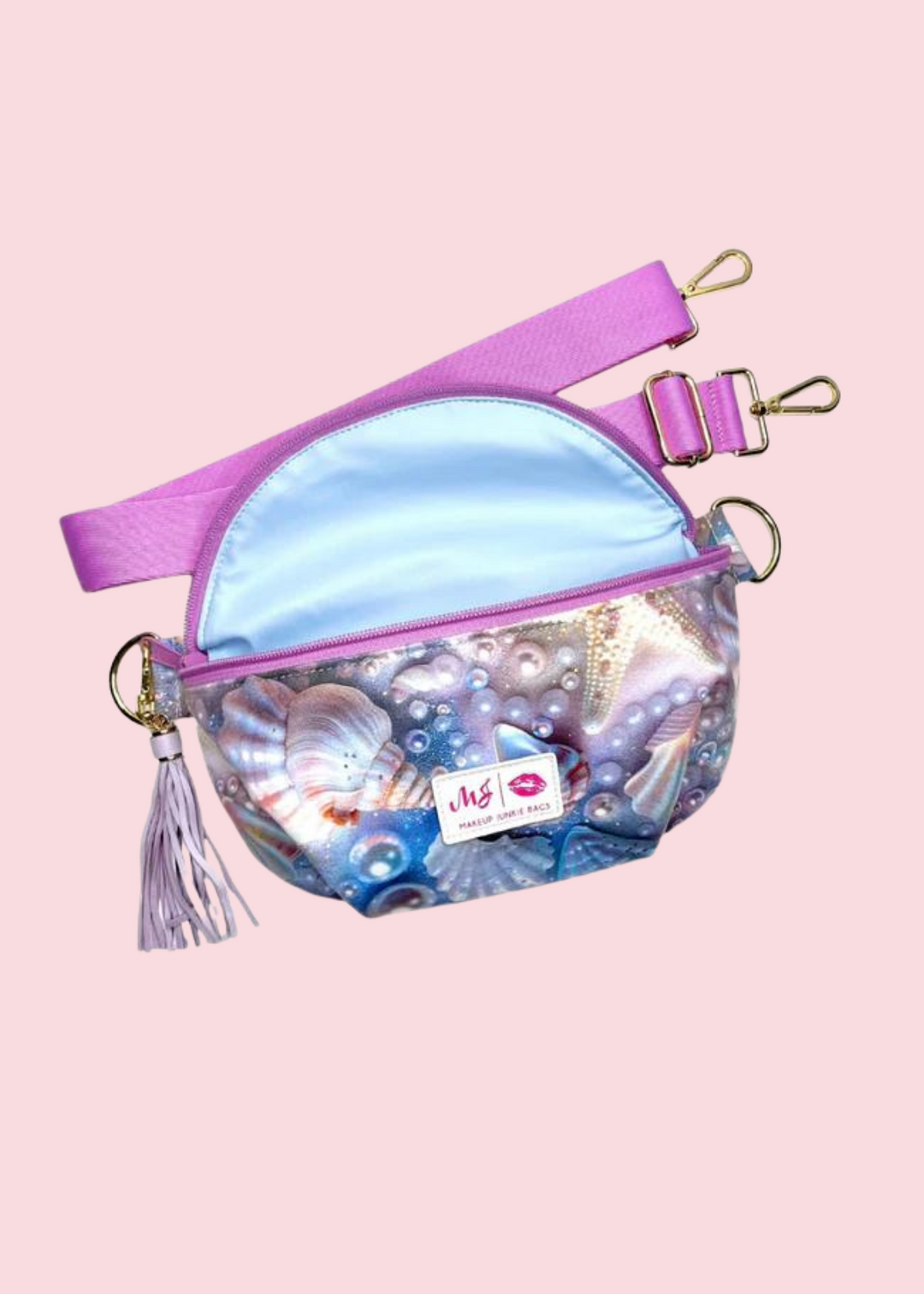 Makeup Junkie Bags - Mother of Pearl Sidekick [Ready To Ship]