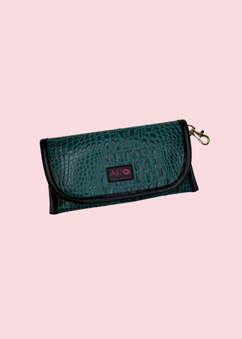 Makeup Junkie Bags - Shade of Jade Sunglass Case [Pre-Order]