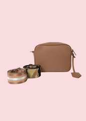 Brouk & Co - Brown Lexy Camera Crossbody Bag